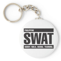 Philippine SWAT - Tagalog - Black Key Chain