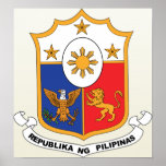 Philippines Coat of Arms detail Posters