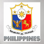 Philippines Coat of Arms Print
