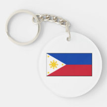 Philippines – Filipino Flag Acrylic Key Chain