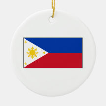 Philippines – Filipino Flag Christmas Tree Ornaments
