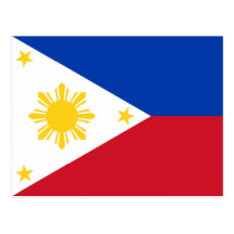 Philippines – Filipino Flag Postcard