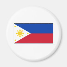Philippines – Filipino Flag Refrigerator Magnet
