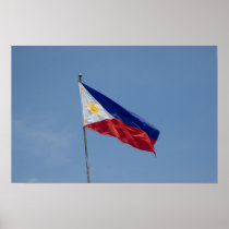 Philippines Flag (2) Poster