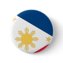 Philippines Flag buttons by flagshirts Philippines Flag buttons