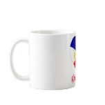 Philippines Flag Heart Mug