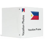 Philippines Flag Jewel Vinyl Binder
