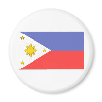 Philippines Flag Refrigerator Magnet