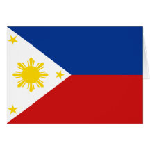 Philippines Flag Notecard