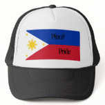 philippines-flag, pinoy, pride trucker hats