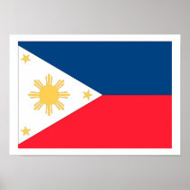 Philippines Flag Print