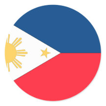 Round Philippine Flag