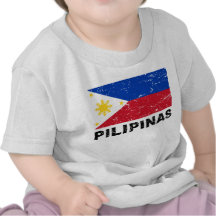 Philippines Flag Vintage T-shirts