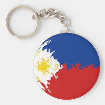 Philippines Gnarly Flag Key Chains