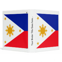 Philippines High quality Flag Vinyl Binder