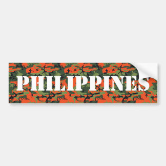stencil bumper camouflage philippines sticker