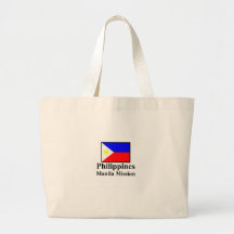 Philippines Manila Mission Tote Bags