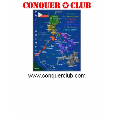 Philippines Map Tshirts by conquerclub