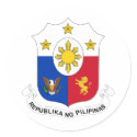 Philippines Official Coat Of Arms Heraldry Symbol stickers