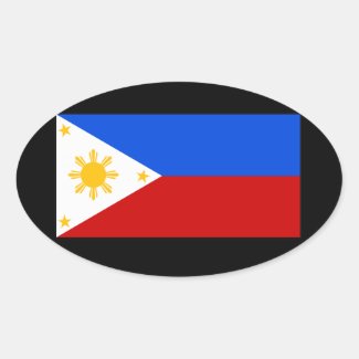 Philippines Oval Sticker