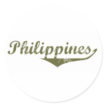 Philippines Revolution Style Sticker