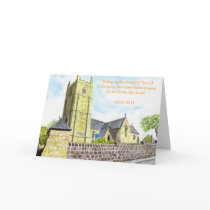 'Phillack Church (Scripture)' Card