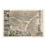 Phillipsburg, NJ & Easton, PA Panoramic Map - 1900 Poster