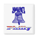 Philly and Liberty Bell Refrigerator Magnet