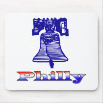 Philly and Liberty Bell mousepads