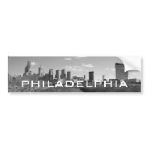 Philly b/w bumper stickers
