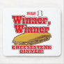 Philly Baseball Winner Winner Cheesesteak Dinner Mousepad