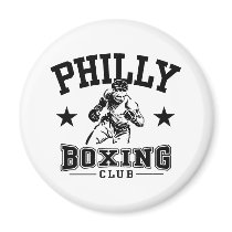 Philly Boxing Fridge Magnets