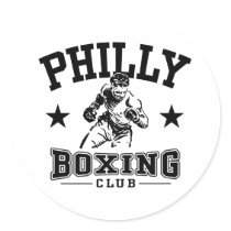 Philly Boxing Stickers