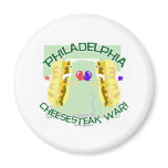 Philly Cheesteak War Refrigerator Magnets