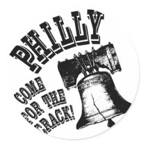 Philly - Come for the Crack! Sticker