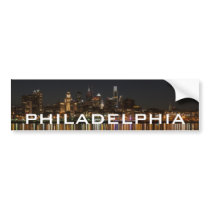 Philly night bumper stickers