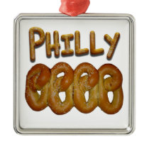 Philly Pretzels Christmas Ornaments