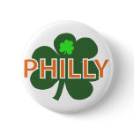 Philly Shamrock Button Philly Shamrock Button