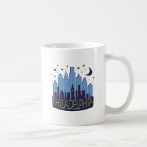Philly Skyline mega cool Mug