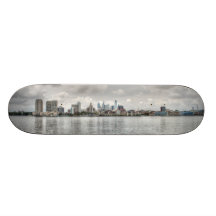 Philly skyline skate boards