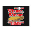 Philly Winner Cheesesteak Dinner postcards