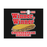 Philly Winner Cheesesteak Dinner Postcard