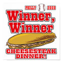 Philly Winner Cheesesteak Dinner posters