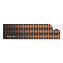 PhillyDnB Argyle bumper stickers