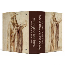 Philosopher by Michelangelo 3 Ring Binders