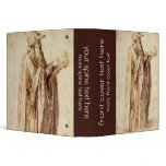 Philosopher by Michelangelo 3 Ring Binders