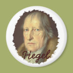 Philosopher Georg Hegel Fridge Magnets