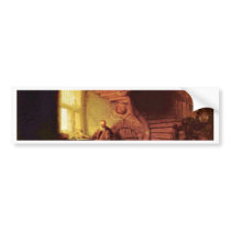 Philosopher In Meditation. By Rembrandt Van Rijn Bumper Stickers
