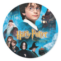 Philosopher's Stone Poster Round Sticker