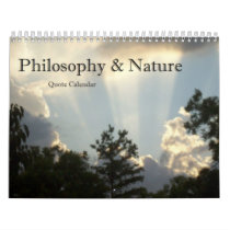 Philosophy and Nature Calendar by MichaelClydeEllis Philosophy and Nature Calendar